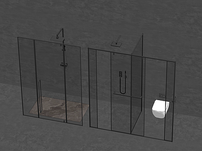 淋浴花洒 淋浴房 花洒 马桶 卫生间