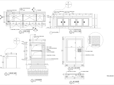 柜体节点 果园工具柜详图 施工图