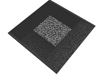 现代其他小品 现代格栅树篦子