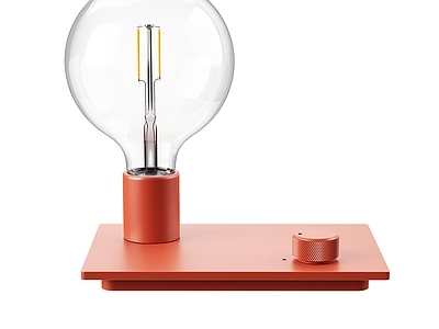 极简工业台灯 Muuto 极简台灯 工业风台灯 灯泡台灯 装饰台灯