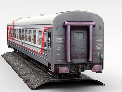 现代汽车 客运火车车厢