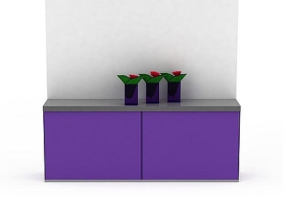 现代佛龛 室内观赏植物