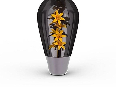 现代佛龛 创意摆花