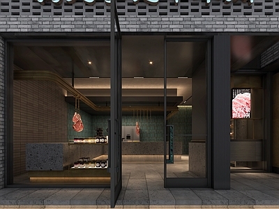 轻奢复古门头 火锅店门头 古建门头 酒店门头 酒吧门头