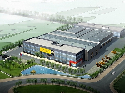 现代厂房 现代厂房