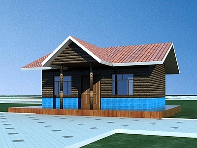 现代公厕 小木屋 公厕