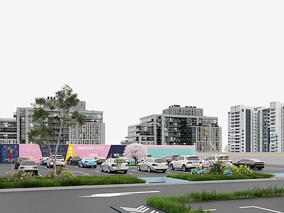 现代其他商业建筑 汽车影院 咖啡店 创意集装箱 汽车