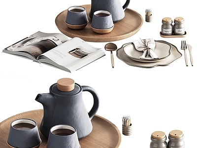 茶具 茶壶 茶杯 茶盘 餐具 书籍杂志