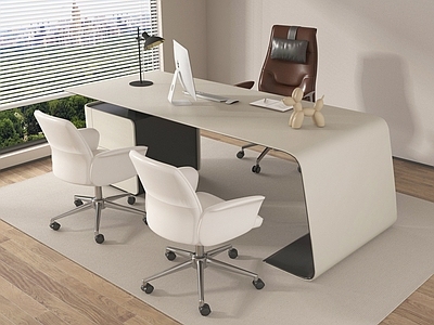 现代办公桌椅 经理办公桌椅 办公桌椅组合 现代办公桌椅