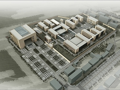现代其他公共建筑 医院