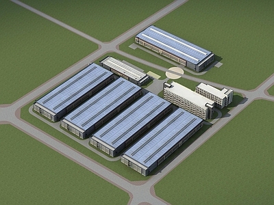 现代厂房 现代厂房