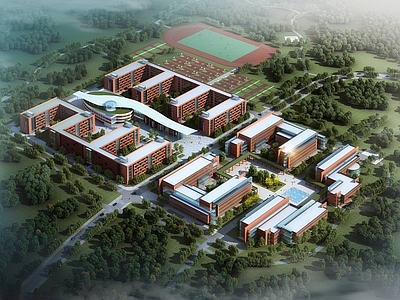 现代学校外观 南开大学