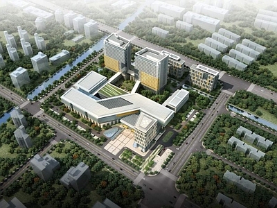 现代其他公共建筑 医院建筑