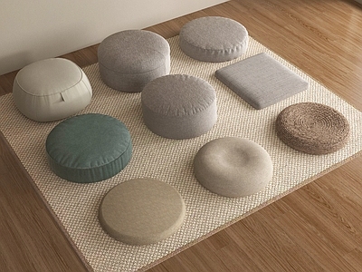 现代坐垫 现代坐垫 圆垫 飘窗垫 蒲团