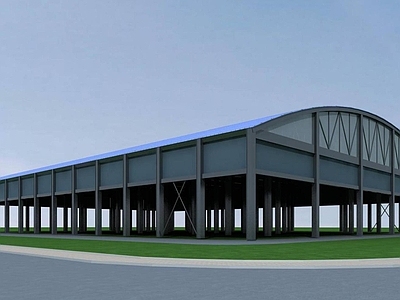 现代厂房 彩钢大棚 厂房