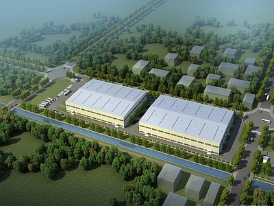 现代厂房 现代厂房