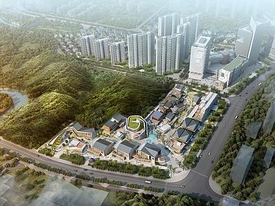 现代商业街 巷商业街