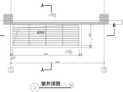 天窗节点 地下节点 施工图