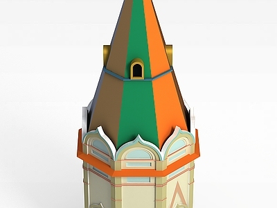现代其他建筑外观 印度寺庙建筑