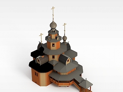 现代其他建筑外观 外国寺庙建筑