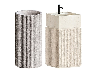 洗手台 柱状台盆 立式台盆 独立台盆