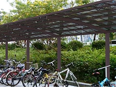 其他办公工业景观 非机动车棚 自行车棚 停车棚 车棚 施工图