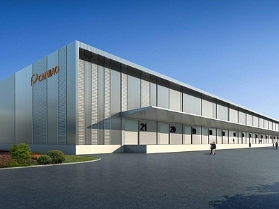 现代厂房 工业厂房 物流中心 工业建筑