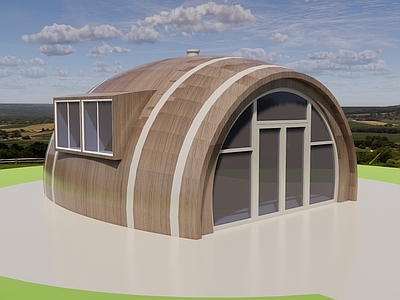 现代新中式其他农业建筑 桶建筑学怪异而奇