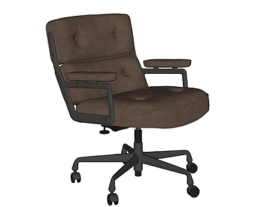 中古美式办公椅 Herman Miller 皮革办公椅 培训椅 会议椅