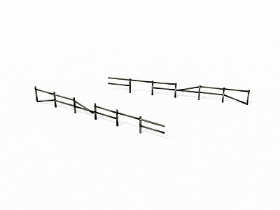 现代围栏护栏 老旧木围栏