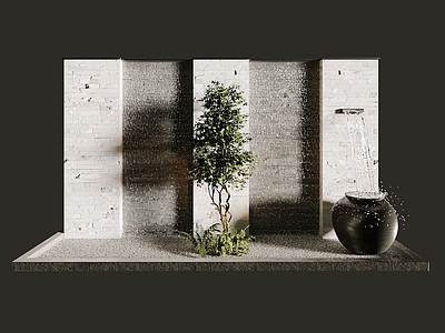 现代其他景观小品 景观小品