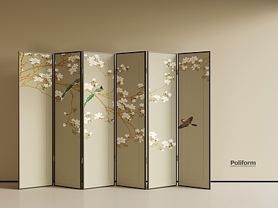 新中式屏风 新中式屏风 隔断