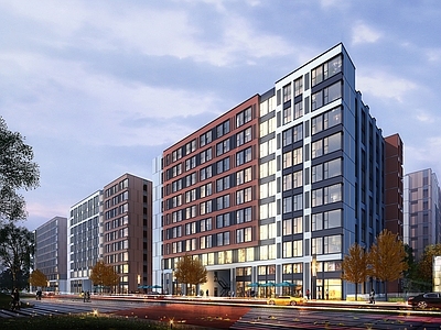 现代多层住宅 保障性住房 公租房