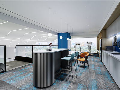 现代茶水间 office