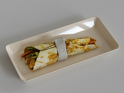 食物饮料 鸡肉卷煎饼果子