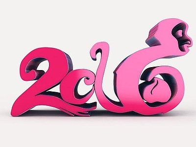 现代妆台妆凳 2016春节字体