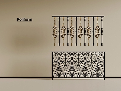 法式扶手 法式栏杆扶手 铁艺栏杆