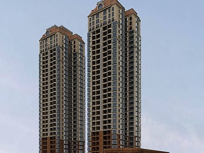 欧式高层住宅 欧式高层商业住宅