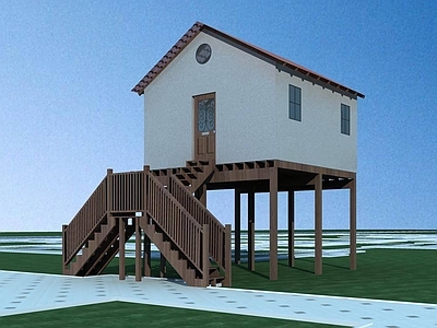中式木屋 小木屋