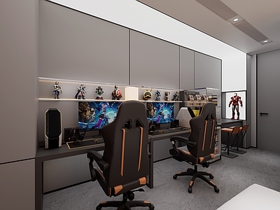 现代网吧 电竞房 电竞酒店套房