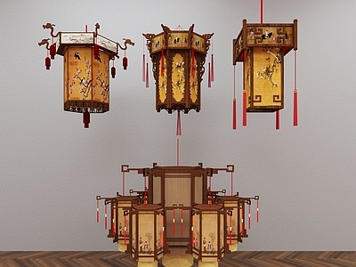 现代其他灯具 中式灯