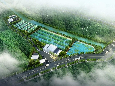 现代厂房 南川污水厂 污水处理厂