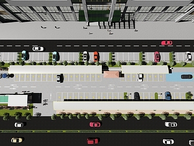 汽车 充电桩 充电站