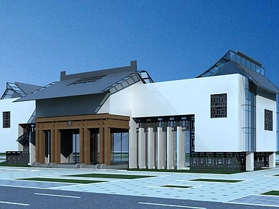 现代烟酒店 现代中式小会所