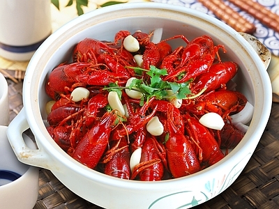 现代其他纸书本 麻辣小龙虾海报 海报