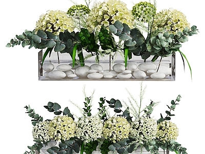 现代意式花艺 花瓶 花艺 花束 插花
