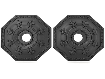 现代风格雕花构件