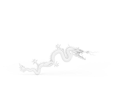 现代其他景观小品 龙雕塑