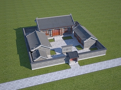 现代四合院