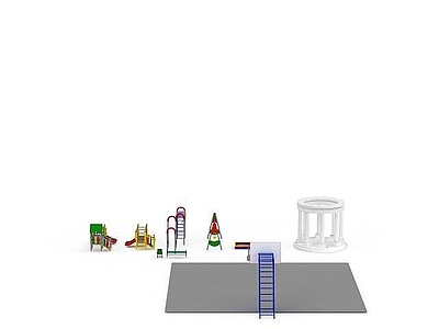 现代娱乐器材 幼儿园娱乐设施